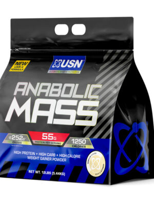 Anabolic Mass 12lbs (5.44kg) Vanilla BAG