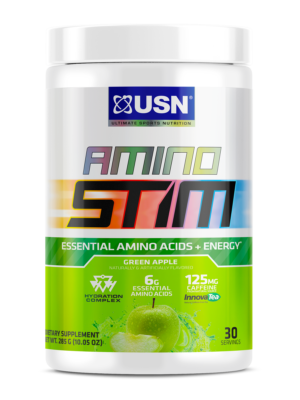 Amino Stim Energized EAAs – 30 Servings Green Apple