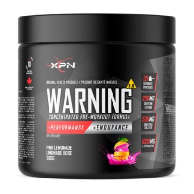XPN Warning Concentrated Pre-Workout + Performance + Endurance