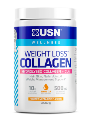 USN_Weight Loss Collagen_300g_Frosted Nectarine.