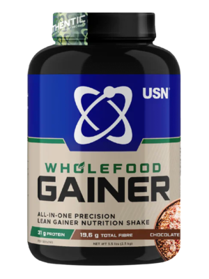 USN SA Wholefood Gainer - Vegan All In One Mass Gainer Chocolate 2.5KG for high intensity woorkouts|Dubai,UAE