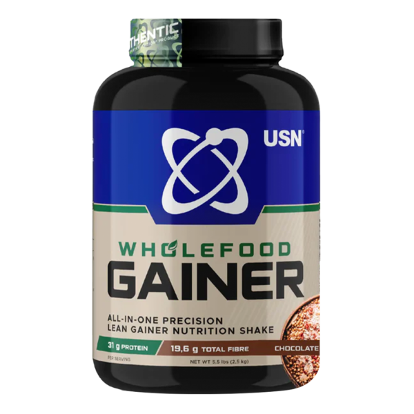 USN SA Wholefood Gainer - Vegan All In One Mass Gainer Chocolate 2.5KG for high intensity woorkouts|Dubai,UAE