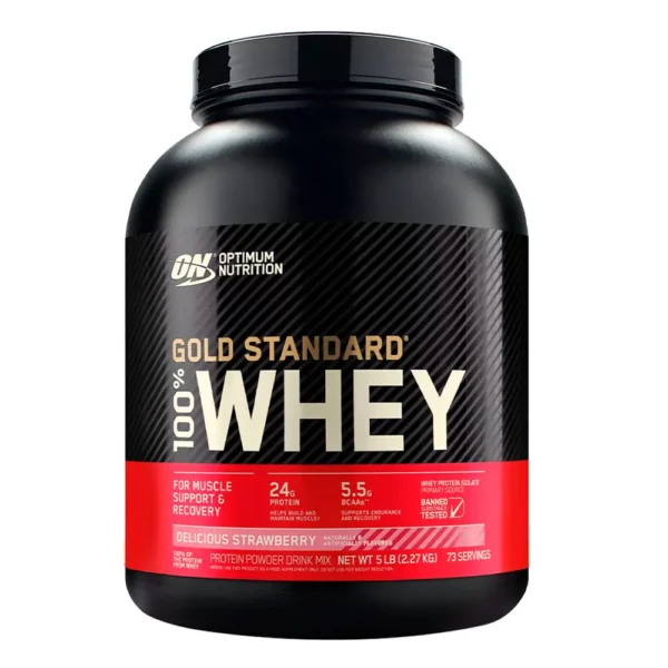 Optimum Nutrition gold standard whey - delicious strawberry