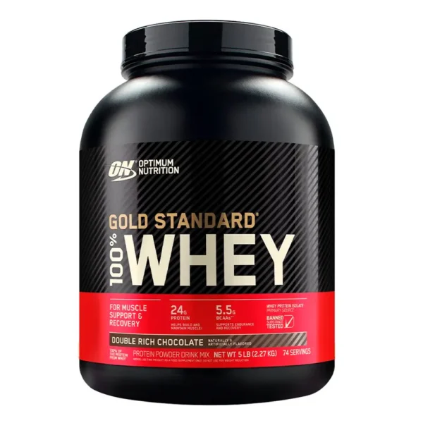 Optimum Nutrition Gold Standard 100% Whey Protein double rich chocolate