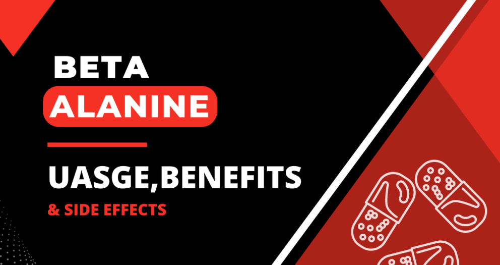 Beta alanine-usage,,benefits and side effects