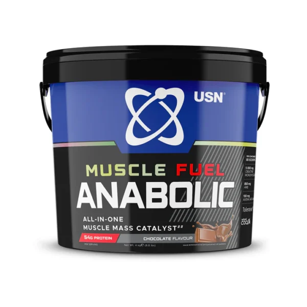 USN UN All-In-One Muscle Fuel Anabolic Mass Gainer 4kg Chocolate In Dubai,UAE