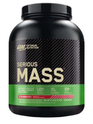 ON serious mass gainer strawberry