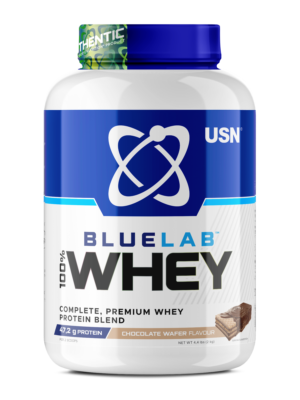 USN SA Blue Lab 100% Whey Protein 2kg Chocolate Waffle