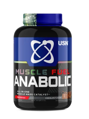 USN Muscle Fuel Anabolic - All-In-One Gain Protein Powder 2kg Chocolate | Dubai,UAE