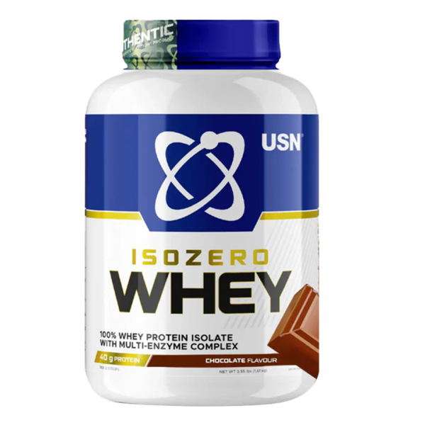 USN Epik Zero Whey Chocolate 1.6kg | 100% Whey Protein Isolate With Multi-Enzyme Complex