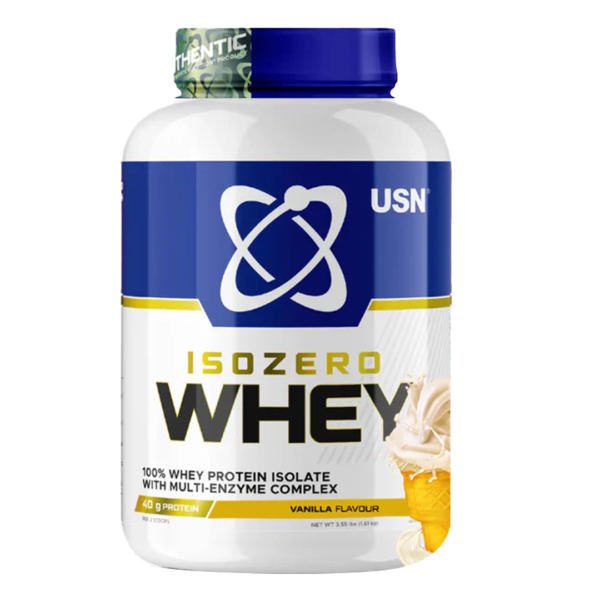 USN Epik Zero Whey Vanilla 1.6kg | 100% Whey Protein Isolate With Multi-Enzyme Complex