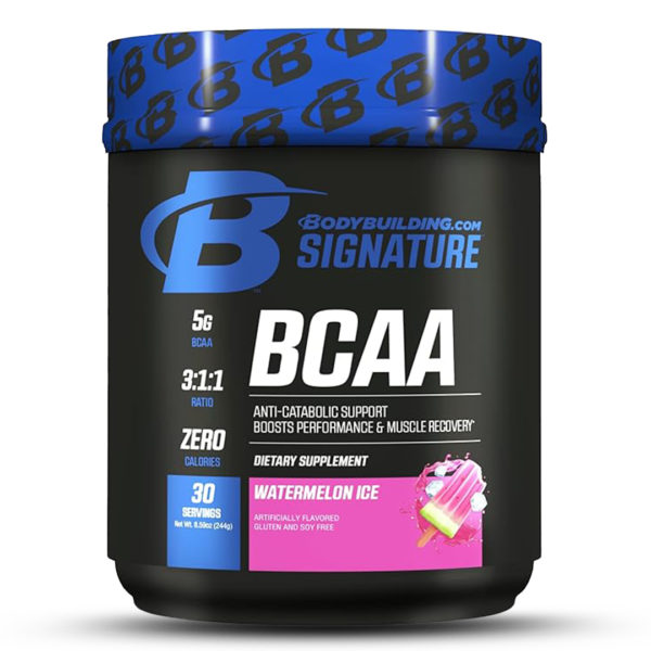 Bodybuilding.com Signature BCAA 30 Servings Watermelon Ice
