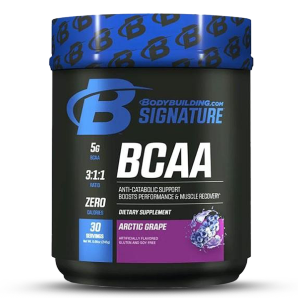 Bodybuilding.com Signature BCAA 30 Servings Artic Grape