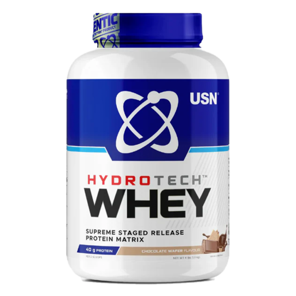 USN Hydrotech Whey Chocolate Wafer 1.8kg Supreme-Quality, Stage-Release Whey Protein Complex For Lean Mass And Power Gains| Dubai,UAE