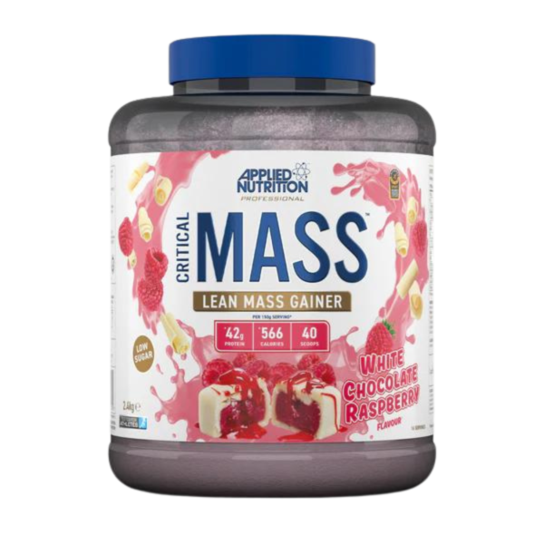 Applied Nutrition Critical Lean Mass Gainer 2.4kg White Chocolate Raspberry