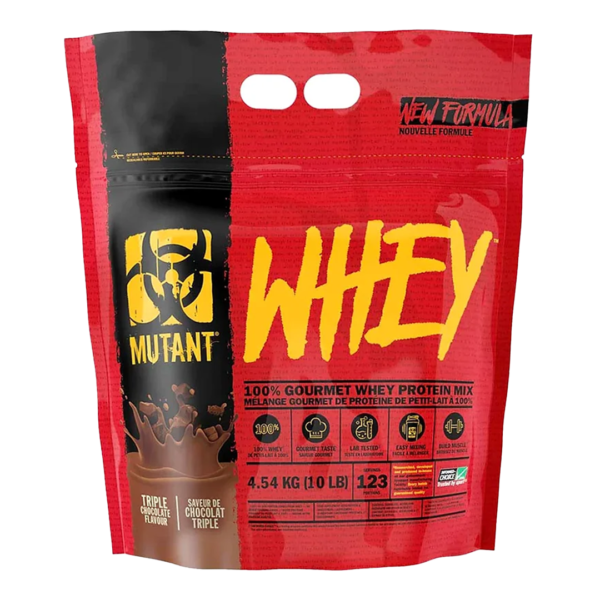 Mutant Whey Protein Triple Chocolate 10lb | Help To Build Real Muscle