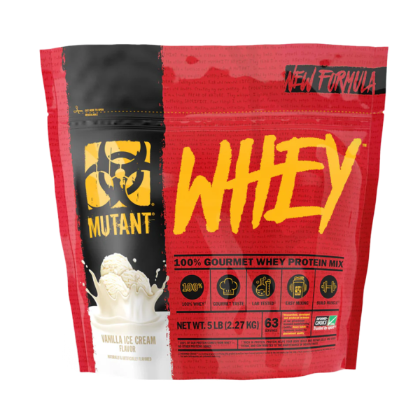 Mutant Whey Protein Vanilla 5lb | Help To Build Real Muscle