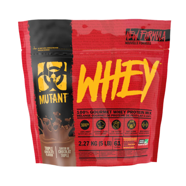 Mutant Whey Protein Triple Chocolate 5lb | Help To Build Real Muscle